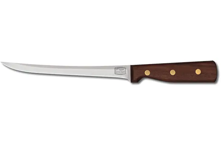 Chicago Cutlery Walnut Fillet-Slicer Knife w/ 8" Blade